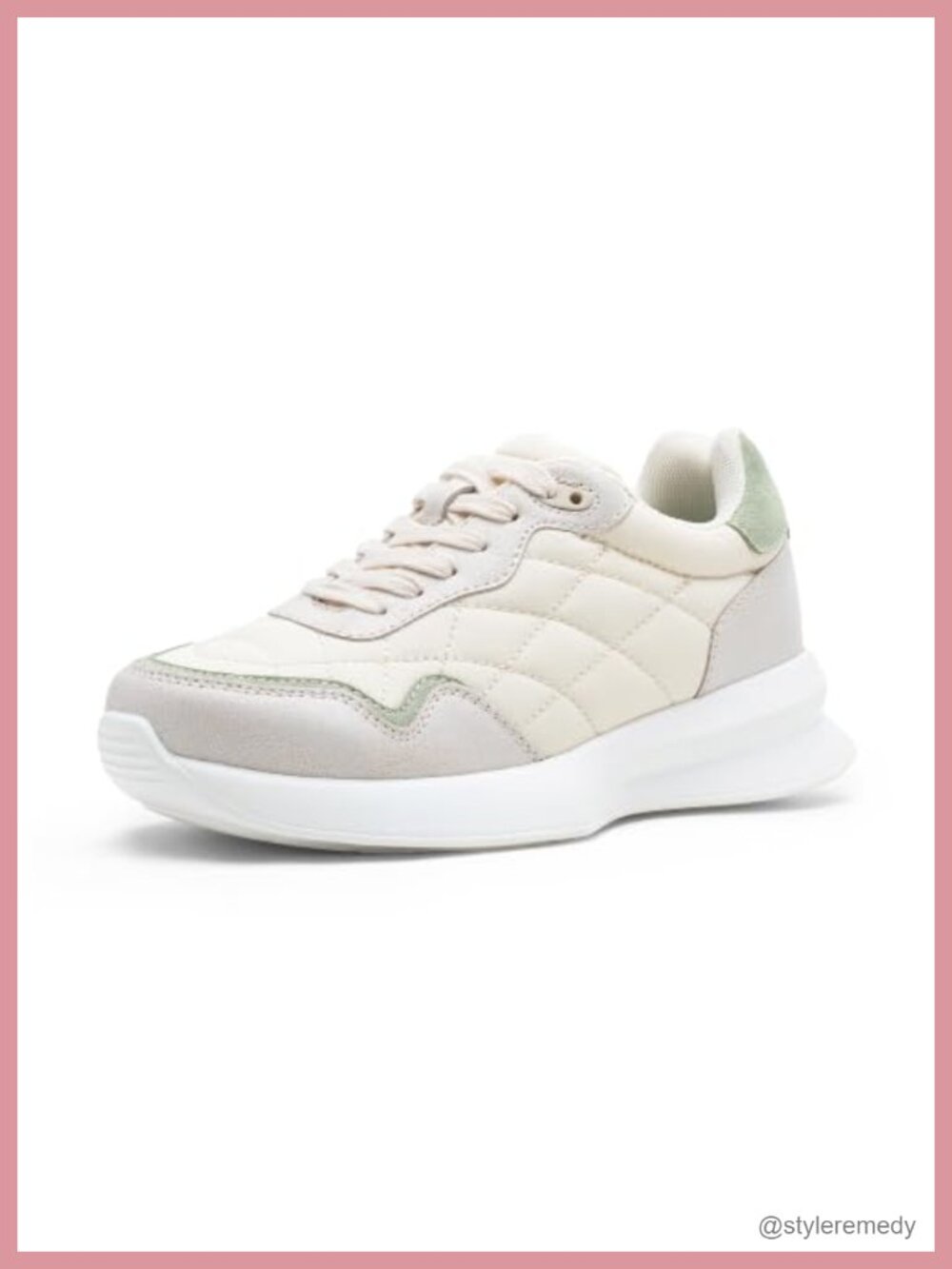 Women's Retro Platform Sneakers Memory Foam Faux Leather Walking Shoes
